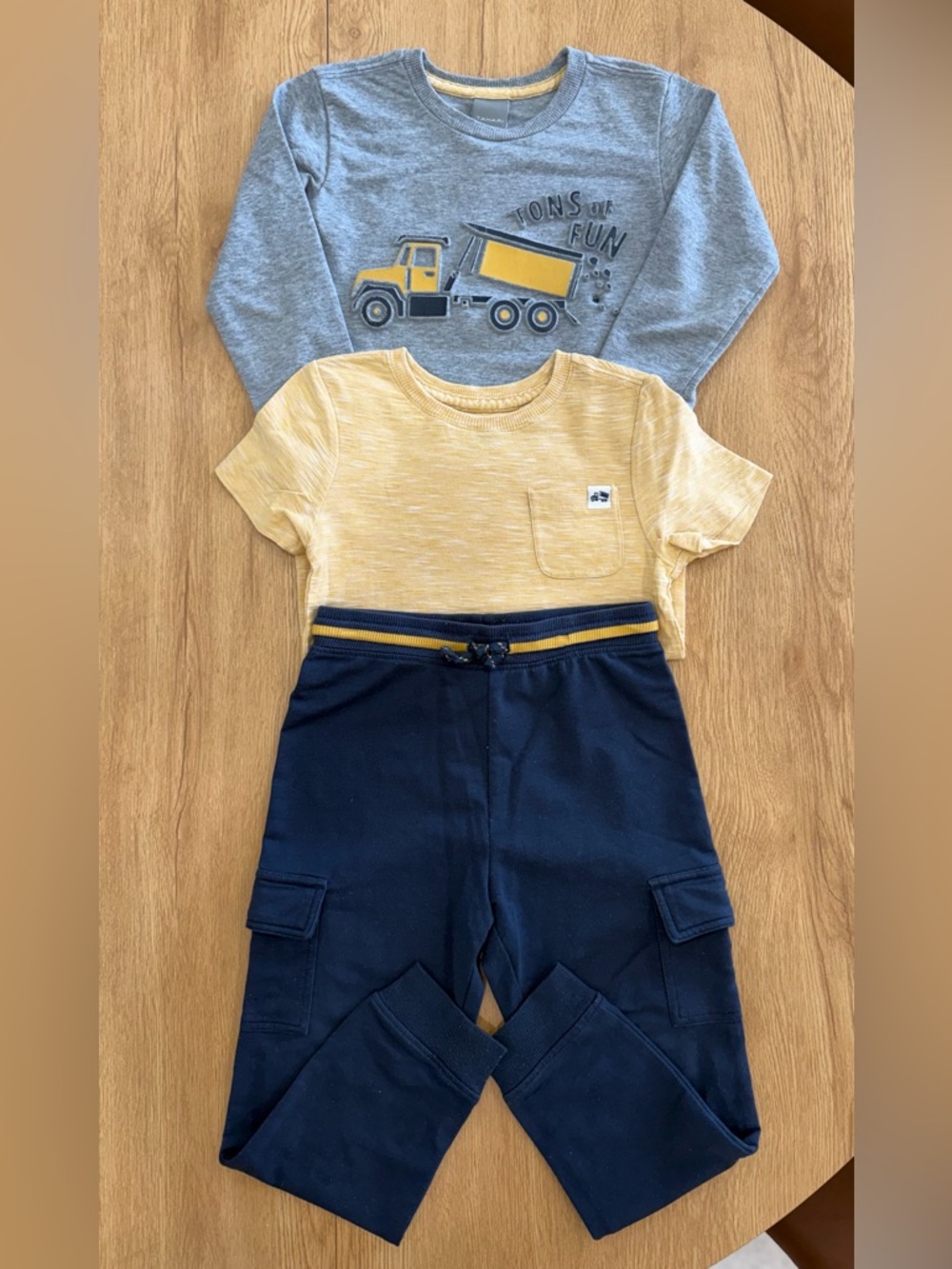 Tahari Boys 3-Piece Set - Blue, Yellow, Navy